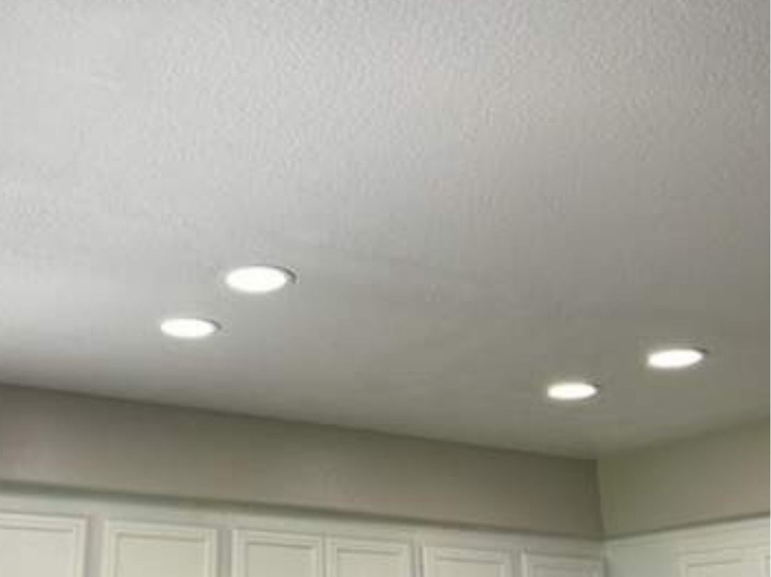 Finished wall after repair